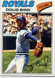 1977 Topps Baseball Cards      556     Doug Bird